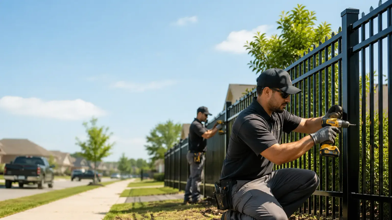 Metal Fence Installation in Danforth, IL